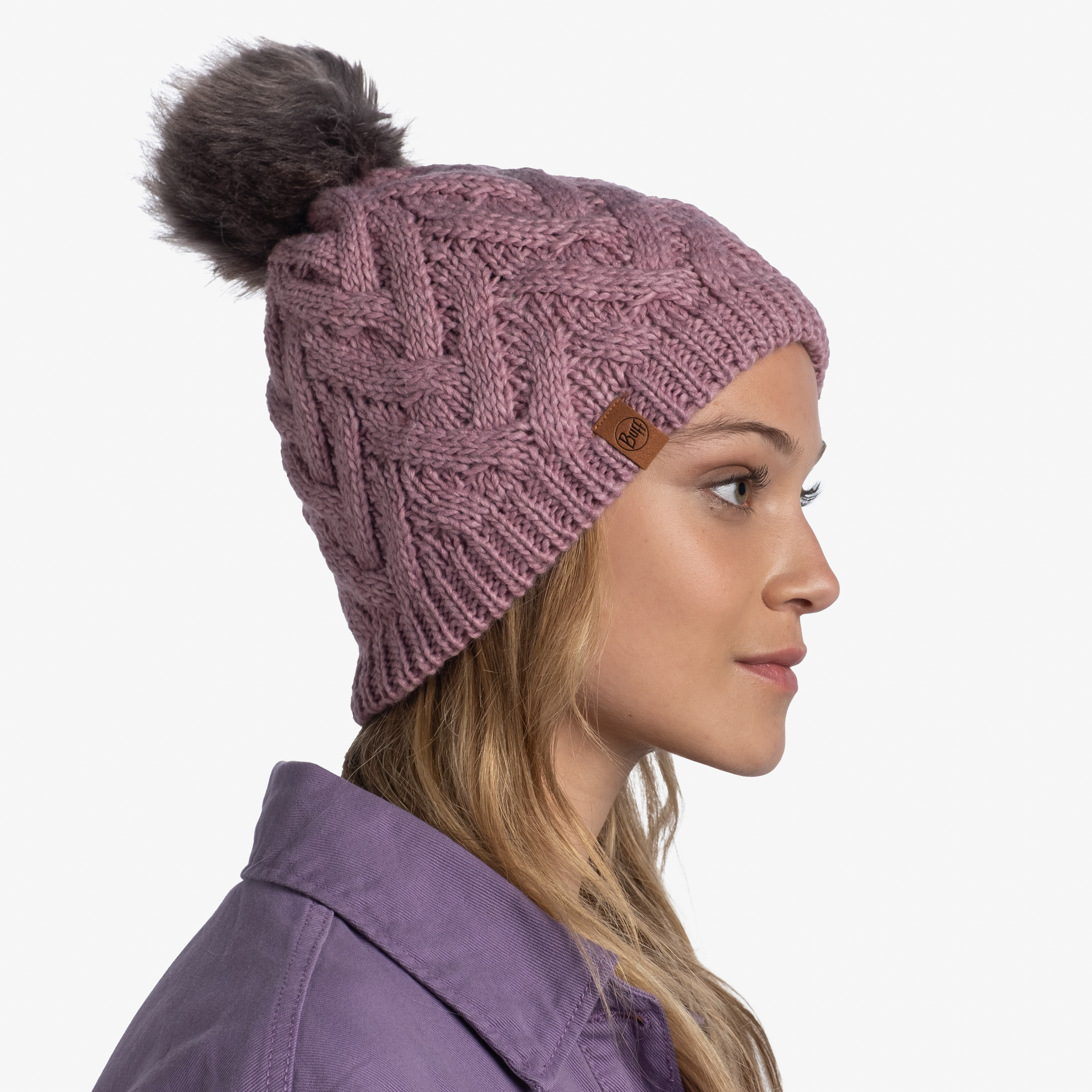 buff® kapa knitted & fleece caryn rose