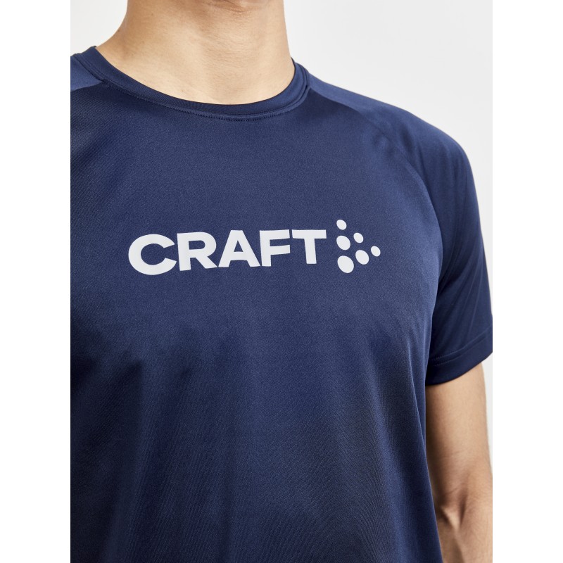 CRAFT MOŠKA MAJICA S KRATKIMI ROKAVI CORE ESSENCE LOGO TEE BLAZE