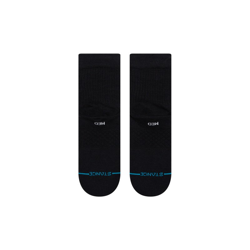 STANCE NOGAVICE QUARTER NBA LOGOMAN ST BLACK