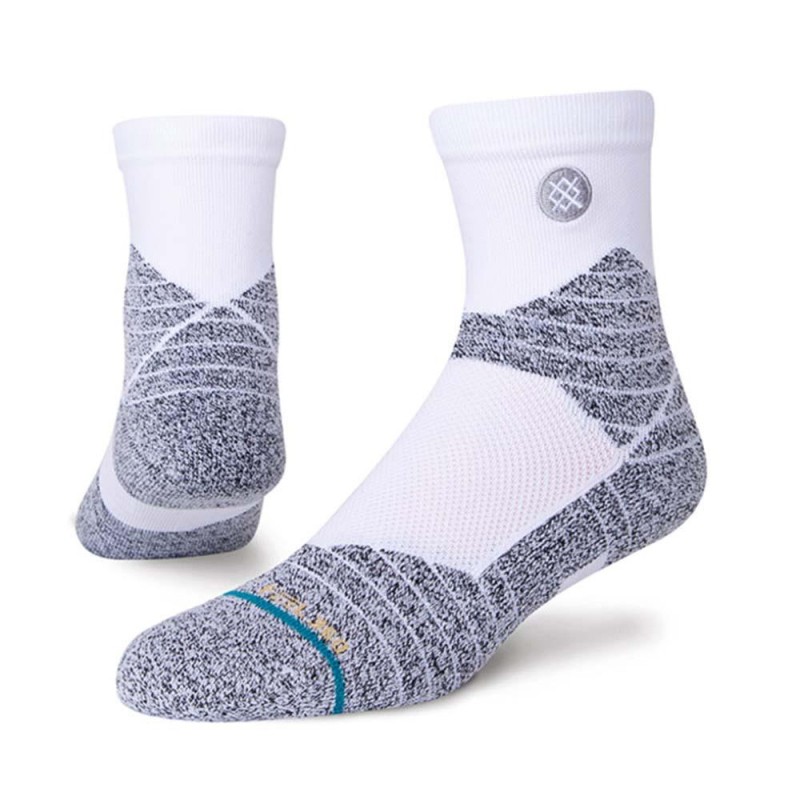 stance tehnične nogavice icon sport white quarter