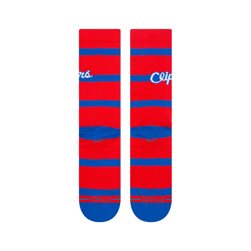 STANCE NOGAVICE NBA CLASSICS CLIPPERS CREW RED