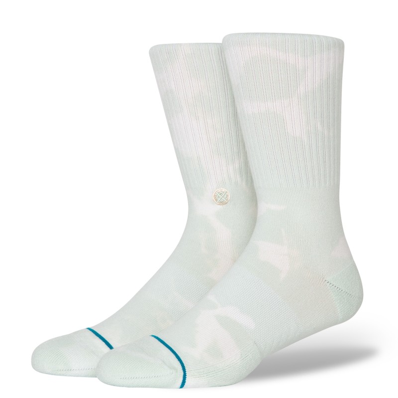 STANCE NOGAVICE ICON DYE CREW LIGHTBLUE