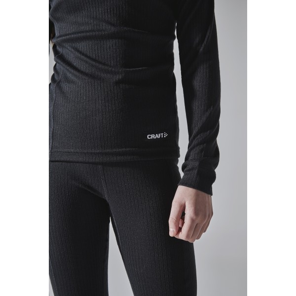 craft otroški set CORE DRY BASELAYER SET J BLACK - aktivno perilo