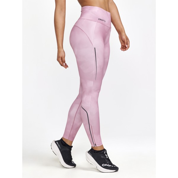 CRAFT ŽENSKE DOLGE PAJKICE Z ZADRGO ADV ESSENCE RUN TIGHTS DAWN-MULTI