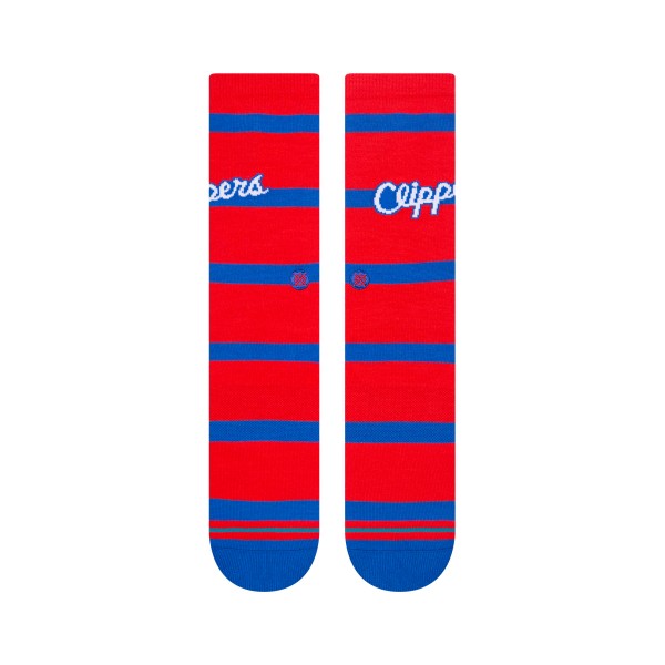 STANCE NOGAVICE NBA CLASSICS CLIPPERS CREW RED