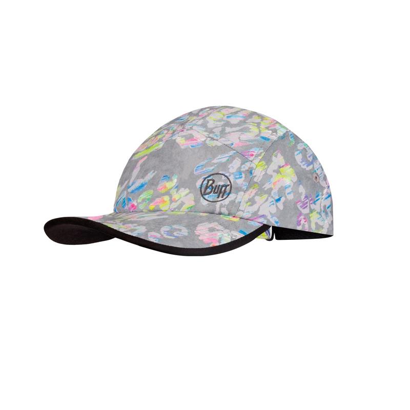 buff® otroška  športna kapa 5 panel go grey