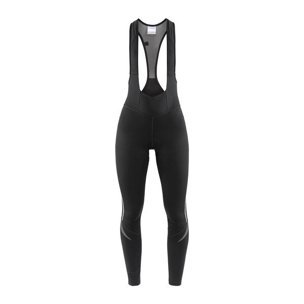 craft ženske kolesarske hlače thermal bib tights black