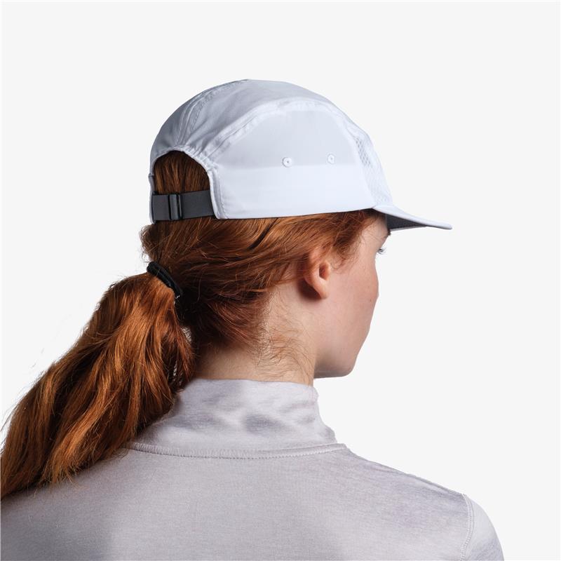 BUFF® ŠPORTNA KAPA 5 PANEL GO CAP SOLID WHITE                      