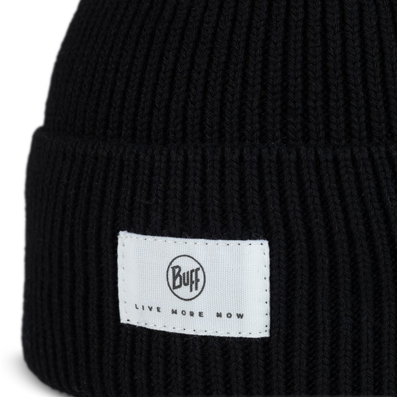 BUFF® 100% BOMBAŽNA KAPA KNITTED DRISK BLACK