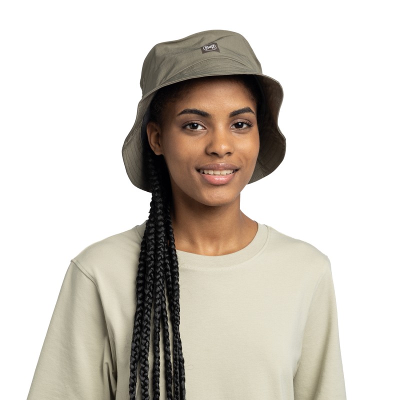 BUFF® POHODNIŠKA KAPA ADVENTURE BUCKET HAT SOLID TUNDRA KHAKI 