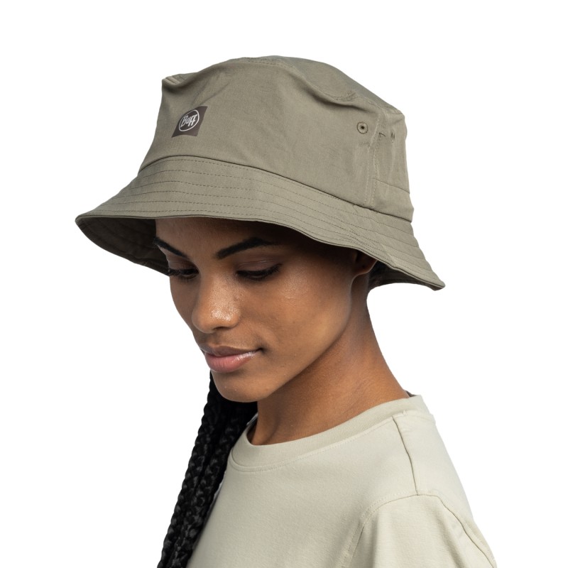 BUFF® POHODNIŠKA KAPA ADVENTURE BUCKET HAT SOLID TUNDRA KHAKI 