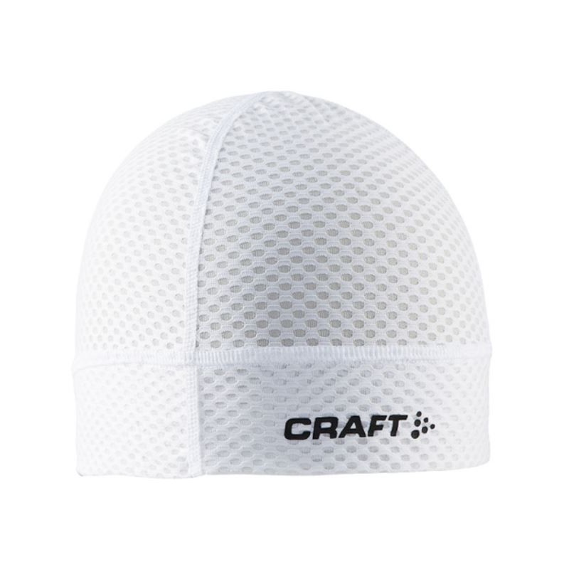 CRAFT ŠPORTNA MREŽASTA PODKAPA PRO COOL MESH SUPERLIGHT HAT BELA WHITE 