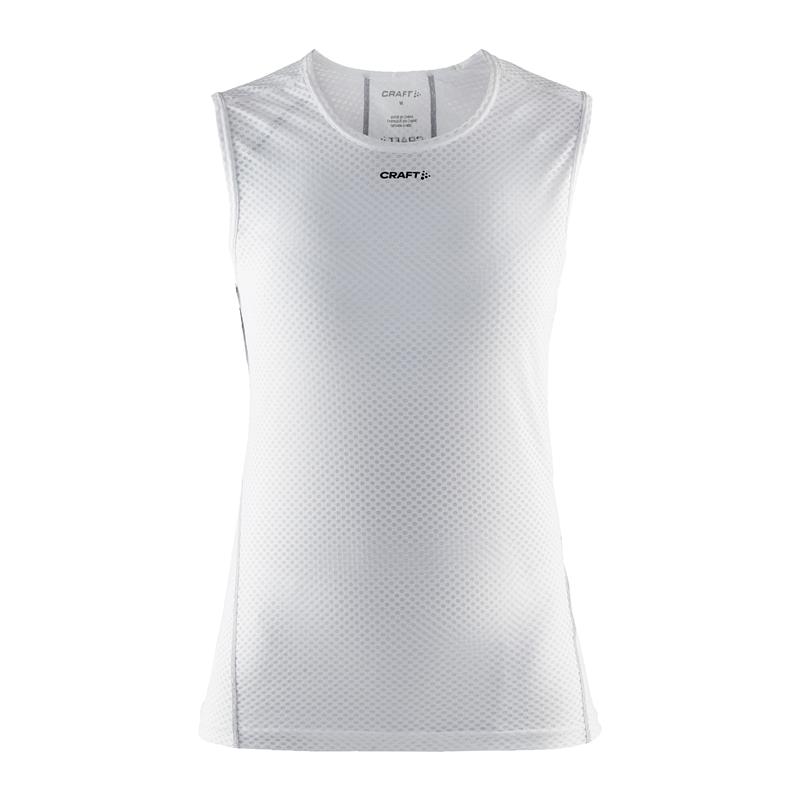 CRAFT ŽENSKA MREŽASTA MAJICA BREZ ROKAVOV COOL MESH SUPERLIGHT WHITE - AKTIVNO PERILO
