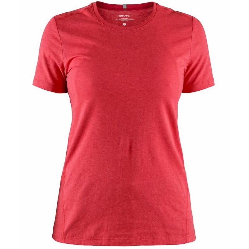 CRAFT ŽENSKA BOMBAŽNA MAJICA S KRATKIMI ROKAVI DEFT 2,0 RDEČA RED