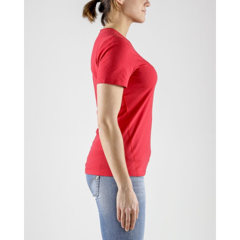 CRAFT ŽENSKA BOMBAŽNA MAJICA S KRATKIMI ROKAVI DEFT 2,0 RDEČA RED