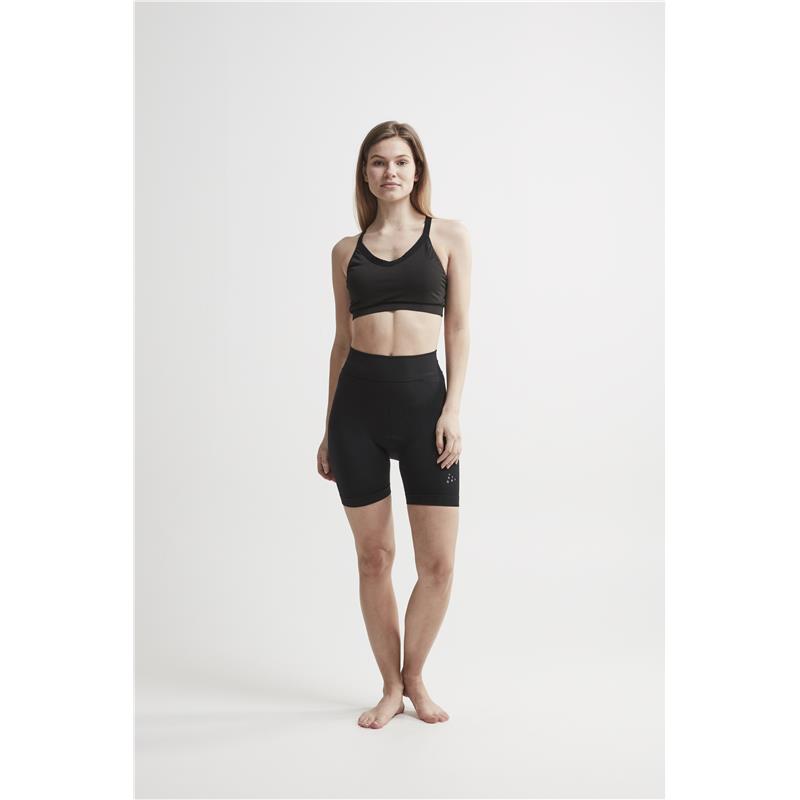 craft ženske kratke kolesarske podhlače fuseknit boxer black - C4