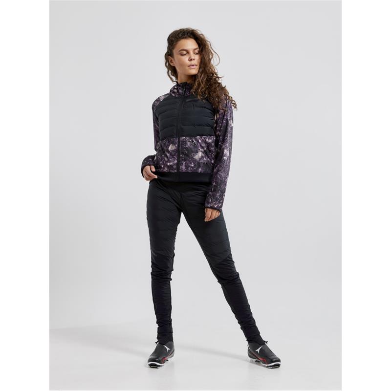 CRAFT ZIMSKE ŽENSKE DOLGE INZULACIJSKE PAJKICE ADV PURSUIT THERMAL BLACK