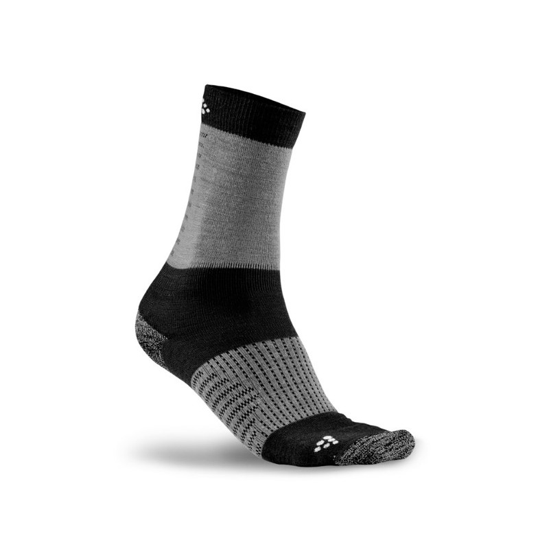 CRAFT NOGAVICE XC TRAINING BLACK/DK GREY MELANGE