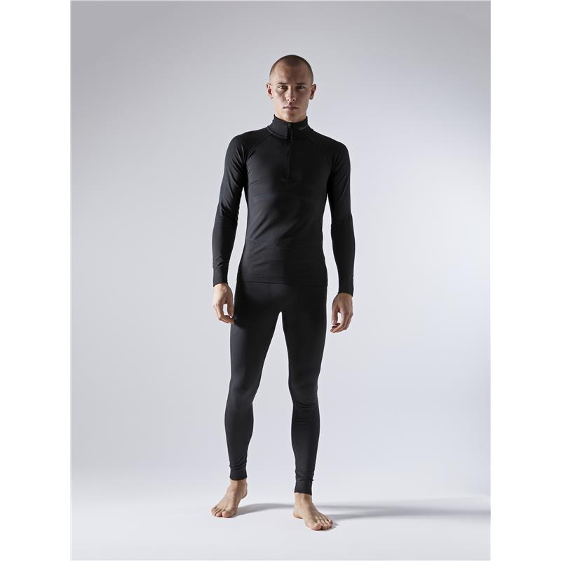 CRAFT MOŠKE DOLGE HLAČE ACTIVE INTENSITY BLACK/ASPHALT-AKTIVNO PERILO 