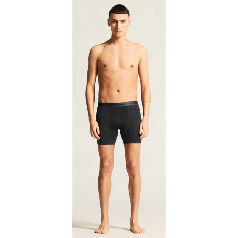 CRAFT MOŠKE TEHNIČNE MREŽASTE BOKSARICE PRO ACTIVE NANOWEIGHT 6-INCH BOXER ČRNA BLACK/BLACK