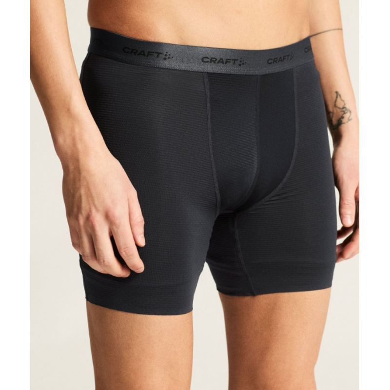 CRAFT MOŠKE TEHNIČNE MREŽASTE BOKSARICE PRO ACTIVE NANOWEIGHT 6-INCH BOXER ČRNA BLACK/BLACK