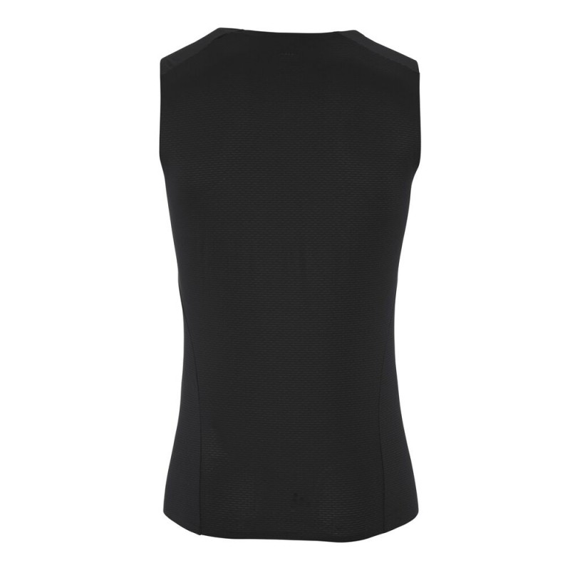 CRAFT MOŠKA MREŽASTA MAJICA BREZ ROKAVOV PRO ACTIVE NANOWEIGHT SL ČRNA BLACK - AKTIVNO PERILO