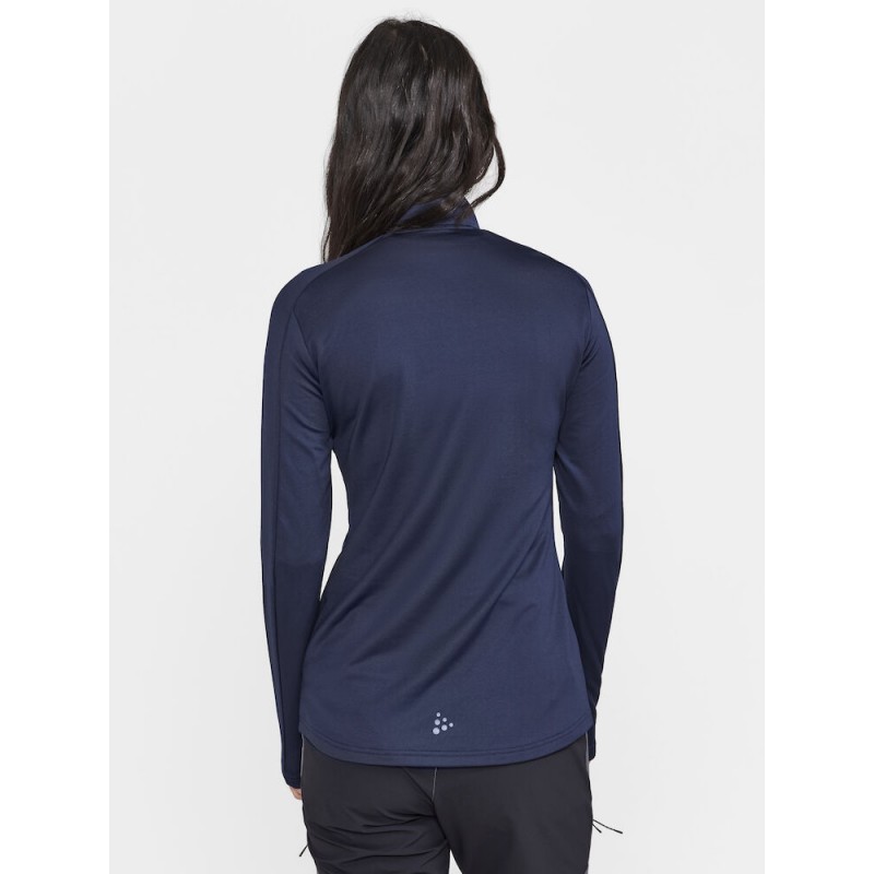 CRAFT ŽENSKI PULI CORE GAIN MIDLAYER TEMNO MODRA BLAZE