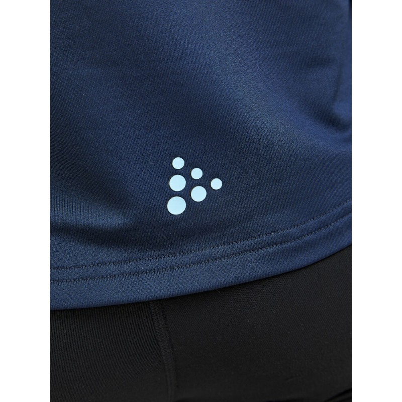 CRAFT ŽENSKI PULI CORE GAIN MIDLAYER TEMNO MODRA BLAZE