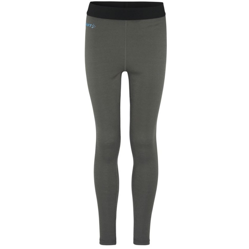 CRAFT OTROŠKI SET CORE WARM BASELAYER SET GRANITE/RAY -AKTIVNO PERILO 