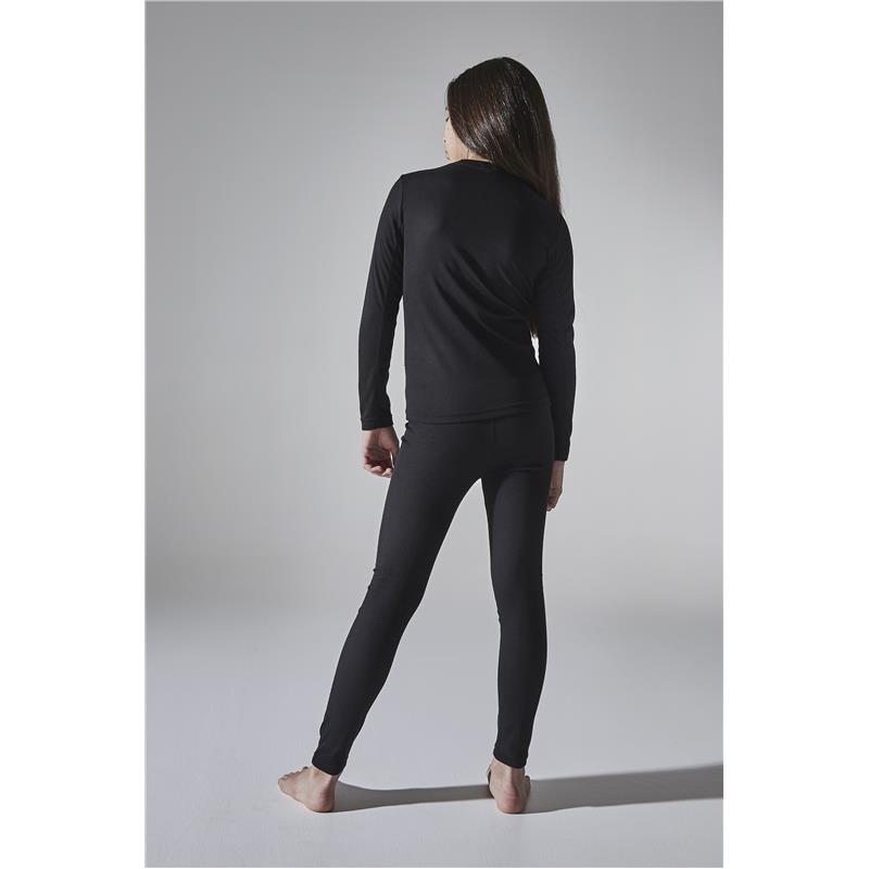 CRAFT OTROŠKI SET CORE WARM BASELAYER SET BLACK -AKTIVNO PERILO 