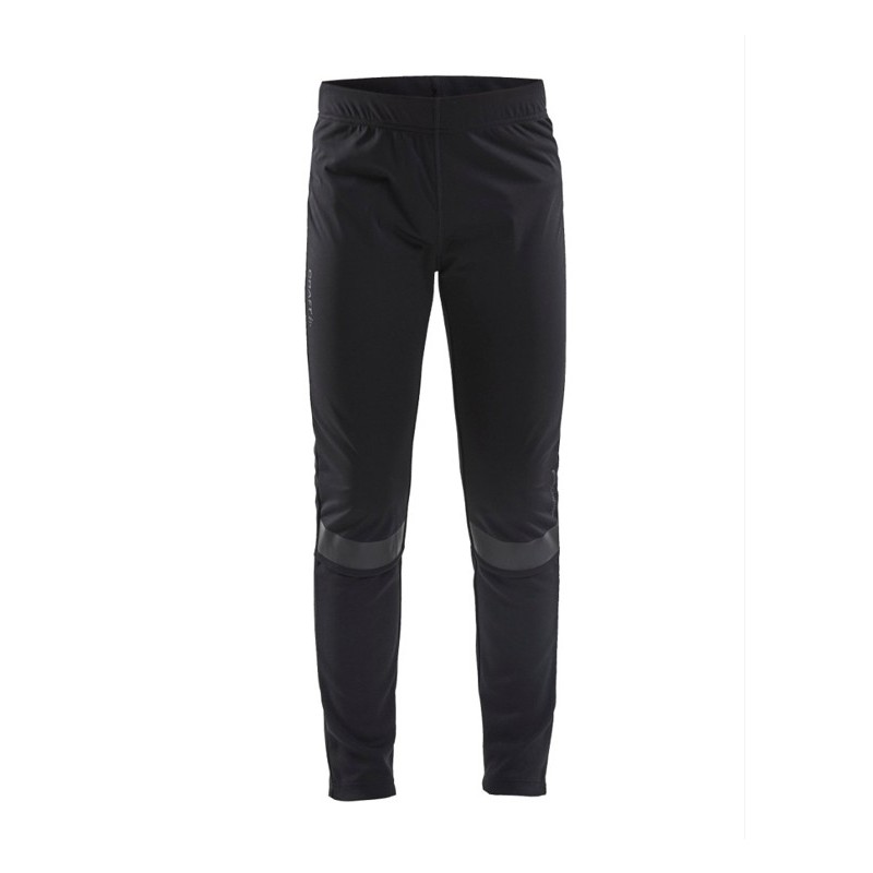 CRAFT OTROŠKE TOPLE ZIMSKE DOLGE PAJKICE ADW WARM TIGHTS JR BLACK