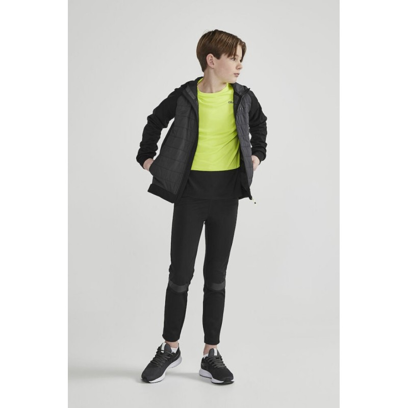 CRAFT OTROŠKE TOPLE ZIMSKE DOLGE PAJKICE ADW WARM TIGHTS JR BLACK