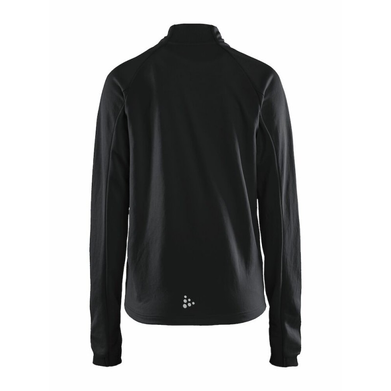 CRAFT OTROŠKI ŠPORTNI PULI Z ZADRGO EVOLVE HALFZIP JUNIOR BLACK