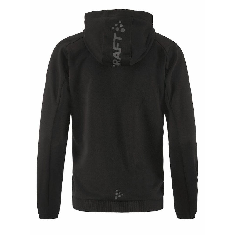 CRAFT OTROŠKA FUNKCIJSKA ŠPORTNA JOPICA EVOLVE HOOD JACKET JR ČRNA  BLACK ZA NAJSTNIKE