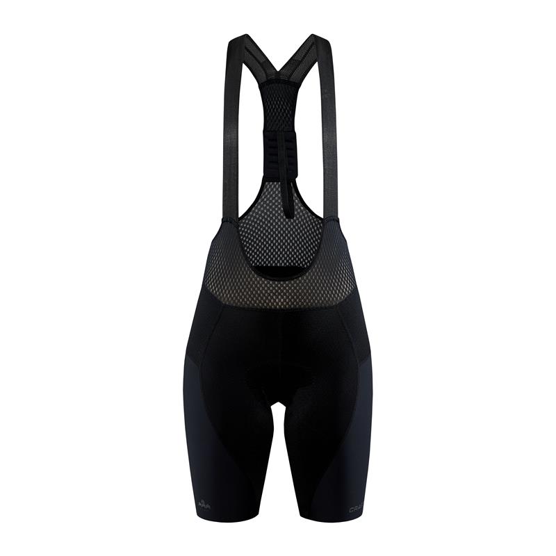 CRAFT ŽENSKE KOLESARSKE HLAČE Z NARAMNICAMI ADV AERO BIB SHORTS BLACK - C2