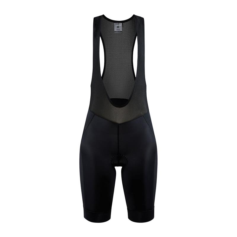CRAFT ŽENSKE KRATKE KOLESARSKE HLAČE Z NARAMNICAMI CORE ENDUR BIB SHORTS BLACK - C4