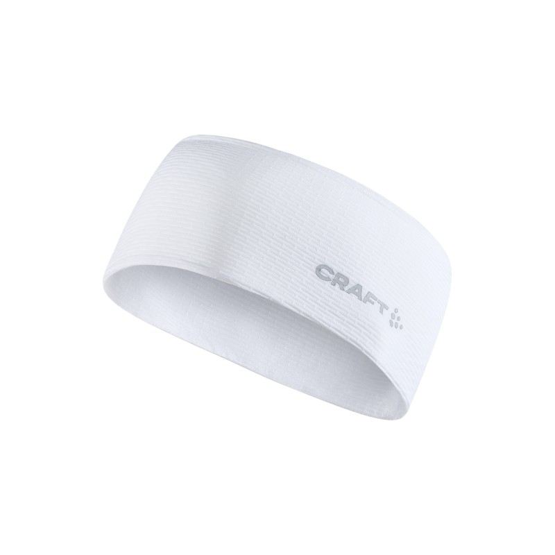 CRAFT MREŽAST TRAK MESH NANOWEIGHT HEADBAND BELA WHITE ONE SIZE