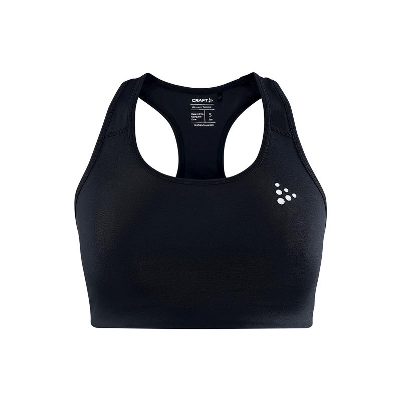 CRAFT ŽENSKI ŠPORTNI NEDRČEK CORE TRAINING BRA CLASSIC ČRNA BLACK
