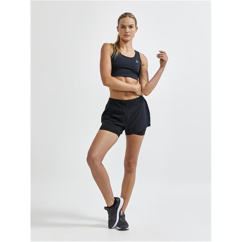 CRAFT ŽENSKI ŠPORTNI NEDRČEK CORE TRAINING BRA CLASSIC ČRNA BLACK