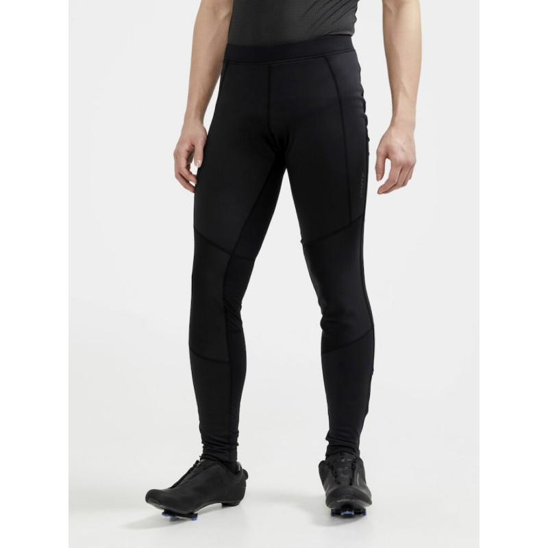 CRAFT MOŠKE ZIMSKE KOLESARSKE HLAČE S PROTIVETRNO ZAŠČITO CORE BIKE SUBZ WIND TIGHTS BLACK - C3