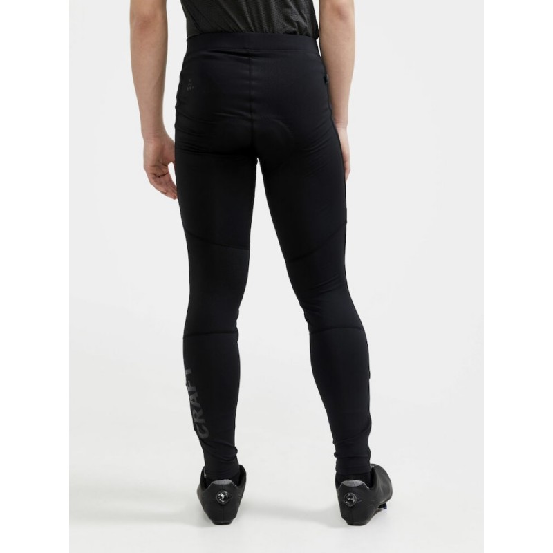 CRAFT MOŠKE ZIMSKE KOLESARSKE HLAČE S PROTIVETRNO ZAŠČITO CORE BIKE SUBZ WIND TIGHTS BLACK - C3