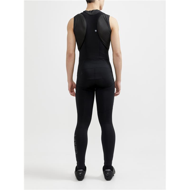 CRAFT MOŠKE ZIMSKE KOLESARSKE HLAČE CORE SUBZ BIB BIKE TIGHTS BLACK - C3