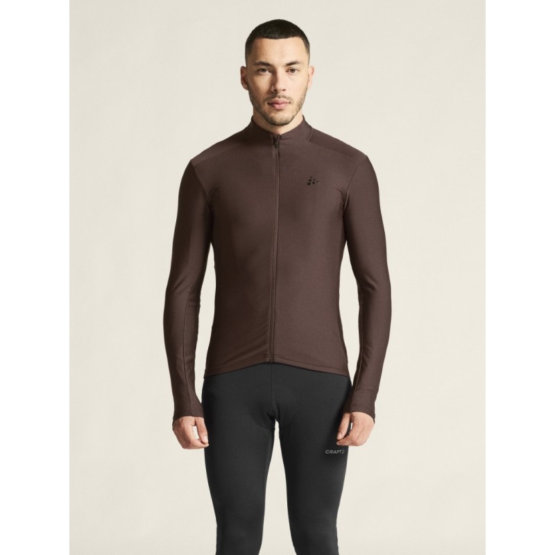 CRAFT MOŠKA KOLESARSKA MAJICA Z DOLGIMI ROKAVI CORE BIKE ESSENCE PRUNE