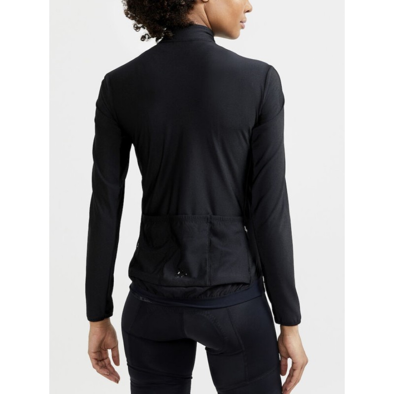 CRAFT ŽENSKA KOLESARSKA MAJICA Z DOLGIMI ROKAVI CORE BIKE ESSENCE LS JERSEY W BLACK