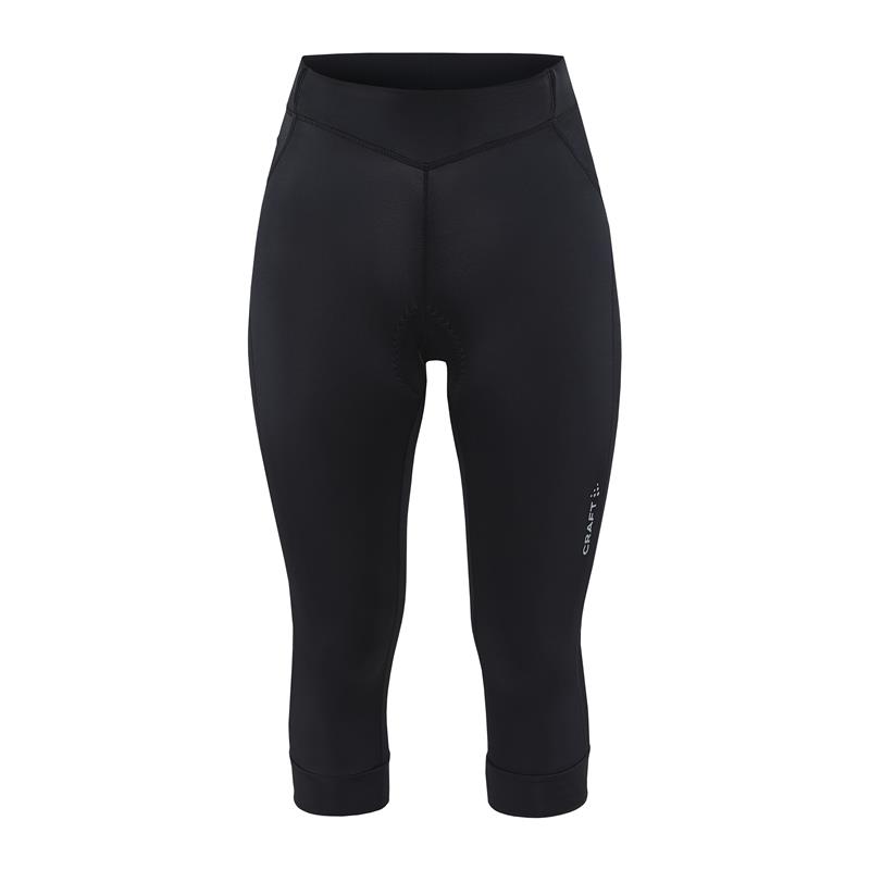 CRAFT ŽENSKE KOLESARSKE KRATKE 3/4 HLAČE S PODLOŽKO CORE BIKE ENDUR KNICKERS ČRNA BLACK - C4
