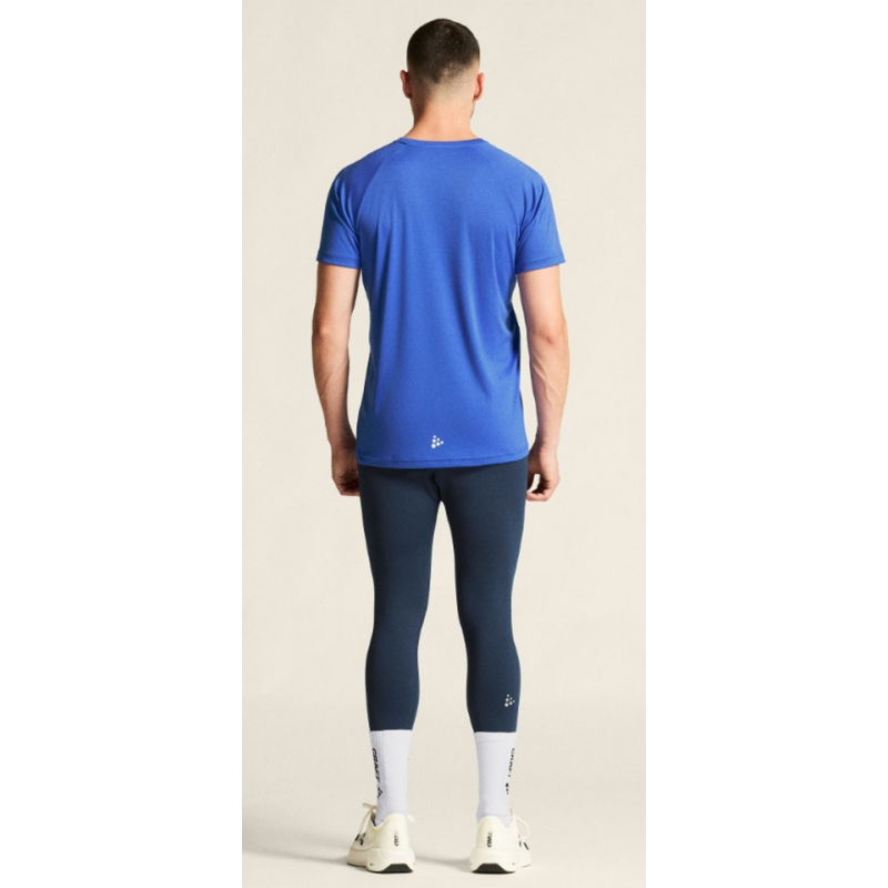 CRAFT MOŠKA MAJICA S KRATKIMI ROKAVI CORE ESSENCE LOGO TEE MODRA INK BLUE