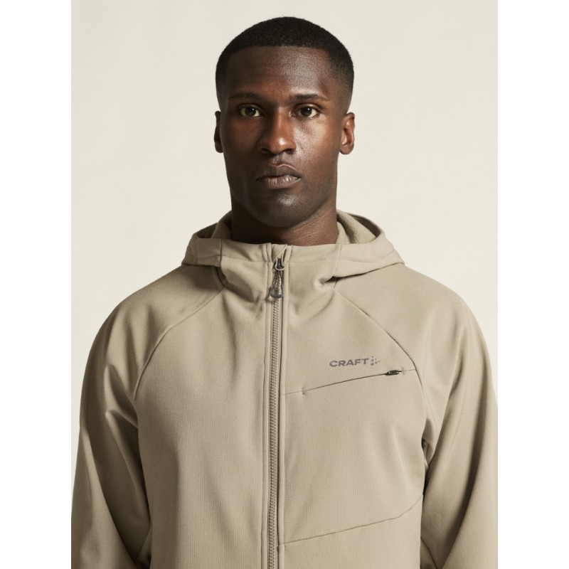 CRAFT MOŠKA TERMO VODOODPORNA JAKNA ADV BACKCOUNTRY HYBRID JACKET TAUPE/HAY