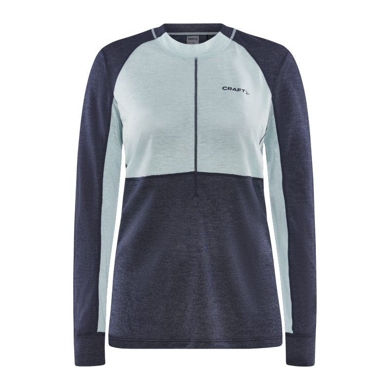 CRAFT VOLNEN ŽENSKI SET MERINO CORE WOOL MIX SET W BLAZE-ICE - AKTIVNO PERILO