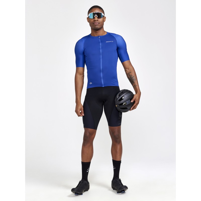 CRAFT MOŠKA KOLESARSKA MAJICA S KRATKIMI ROKAVI PRO AERO JERSEY MODRA SODALIT