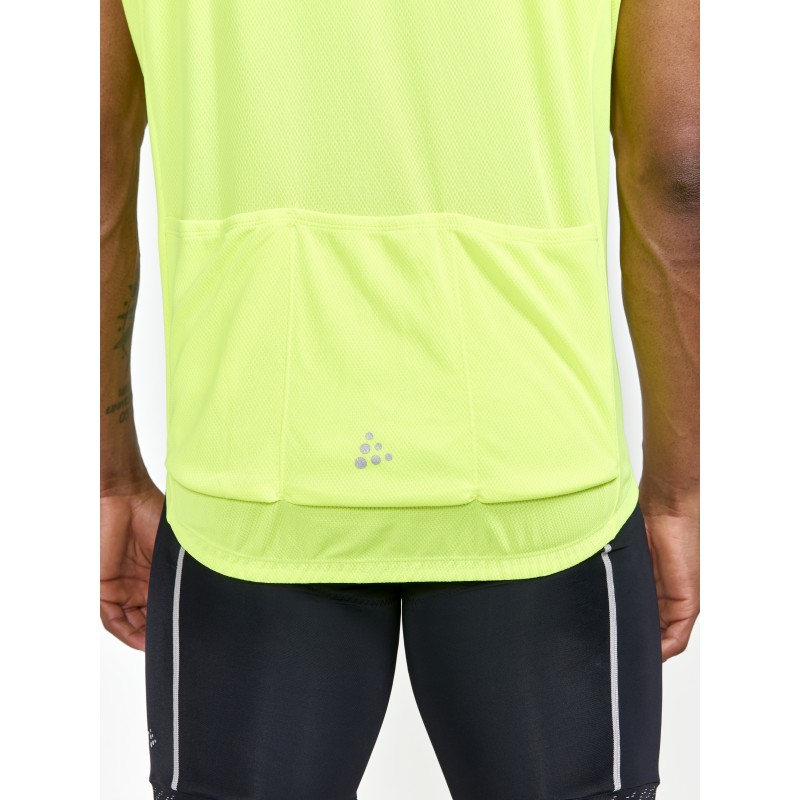 CRAFT MOŠKA KOLESARSKA MAJICA S KRATKIMI ROKAVI CORE ENDUR LUMEN JERSEY  RUMENA FLUMINO